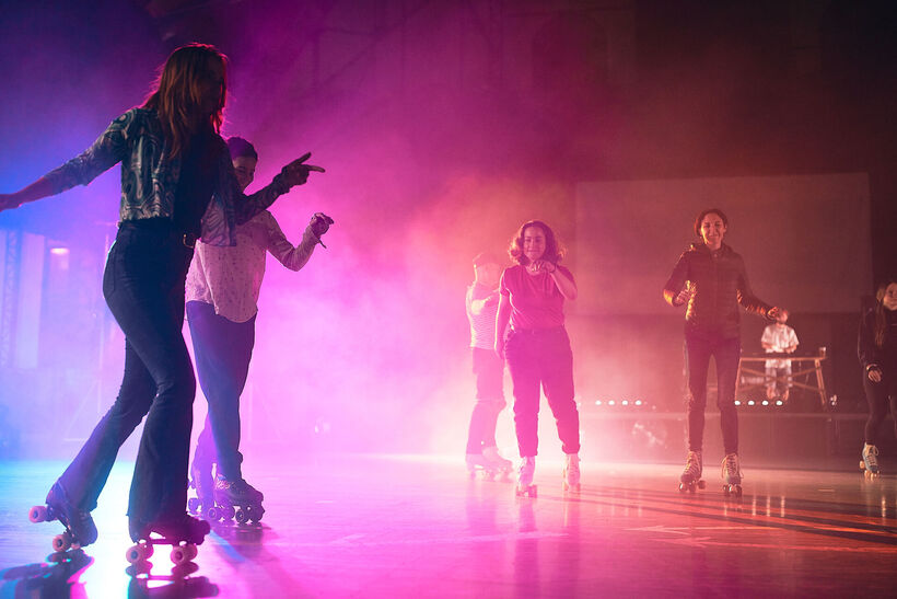 Roller skate party. Foto: Kamil Hauptmann.